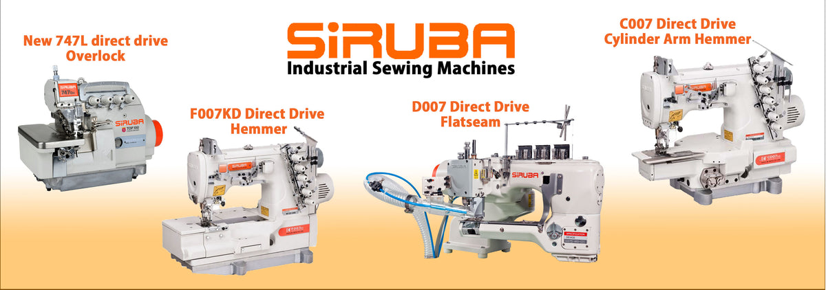 Siruba Industrial Sewing Machines