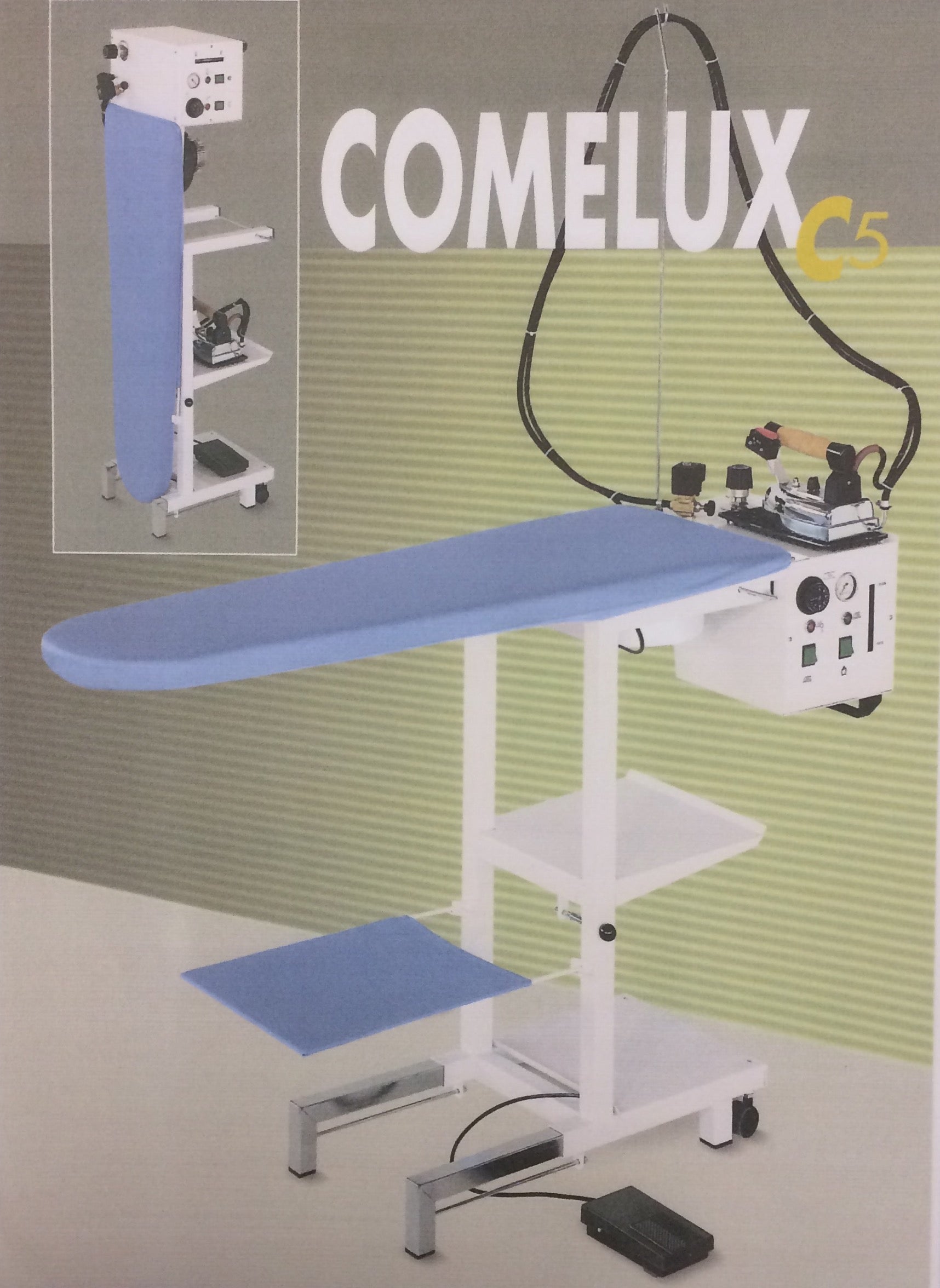 COMELUX C5, Table de repassage COMELUX C5 Comel - Frobert Matériel