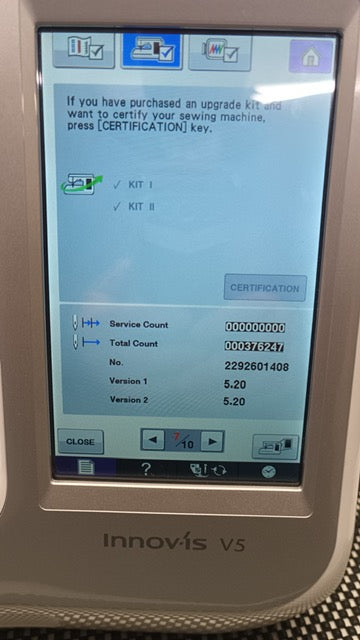 Preloved Brother Innovis V5 Embroidery Machine