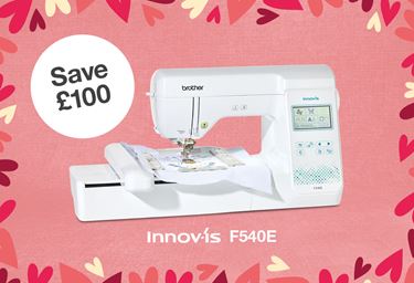 Brother Innov-is F540e Embroidery Machine - February Offer!