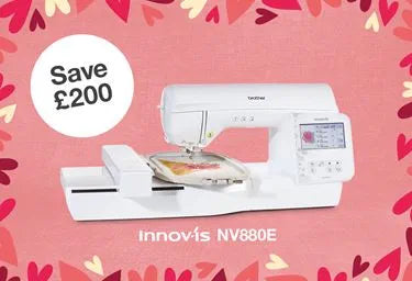 Brother Innov-is 880E Embroidery Machine - February Offer!