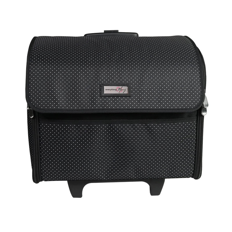 Trolley Bag with Zip Down Front Panel. Wheels and Telescopic Handle