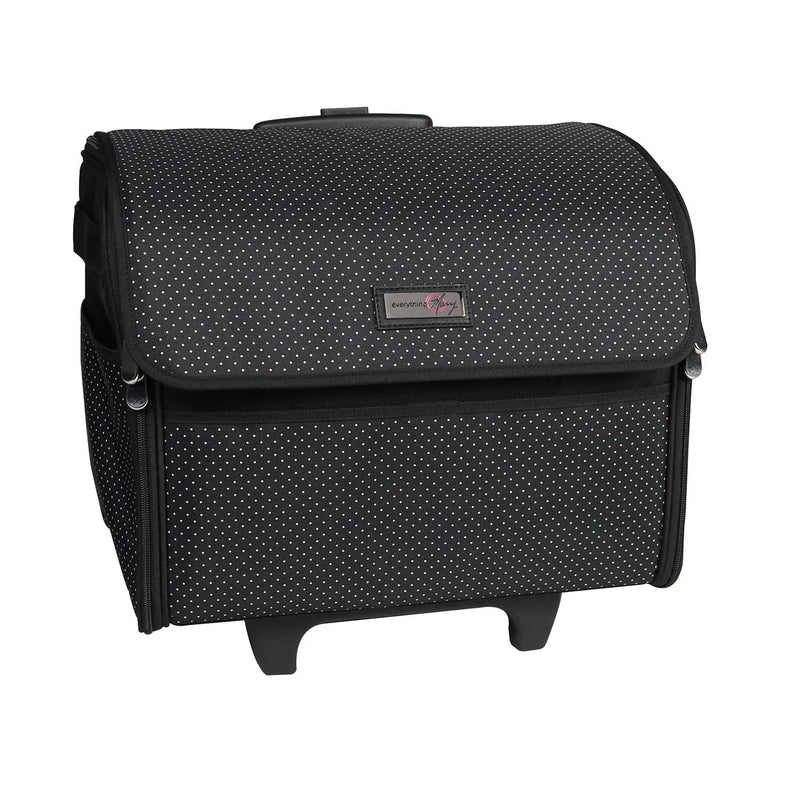 Trolley Bag with Zip Down Front Panel. Wheels and Telescopic Handle