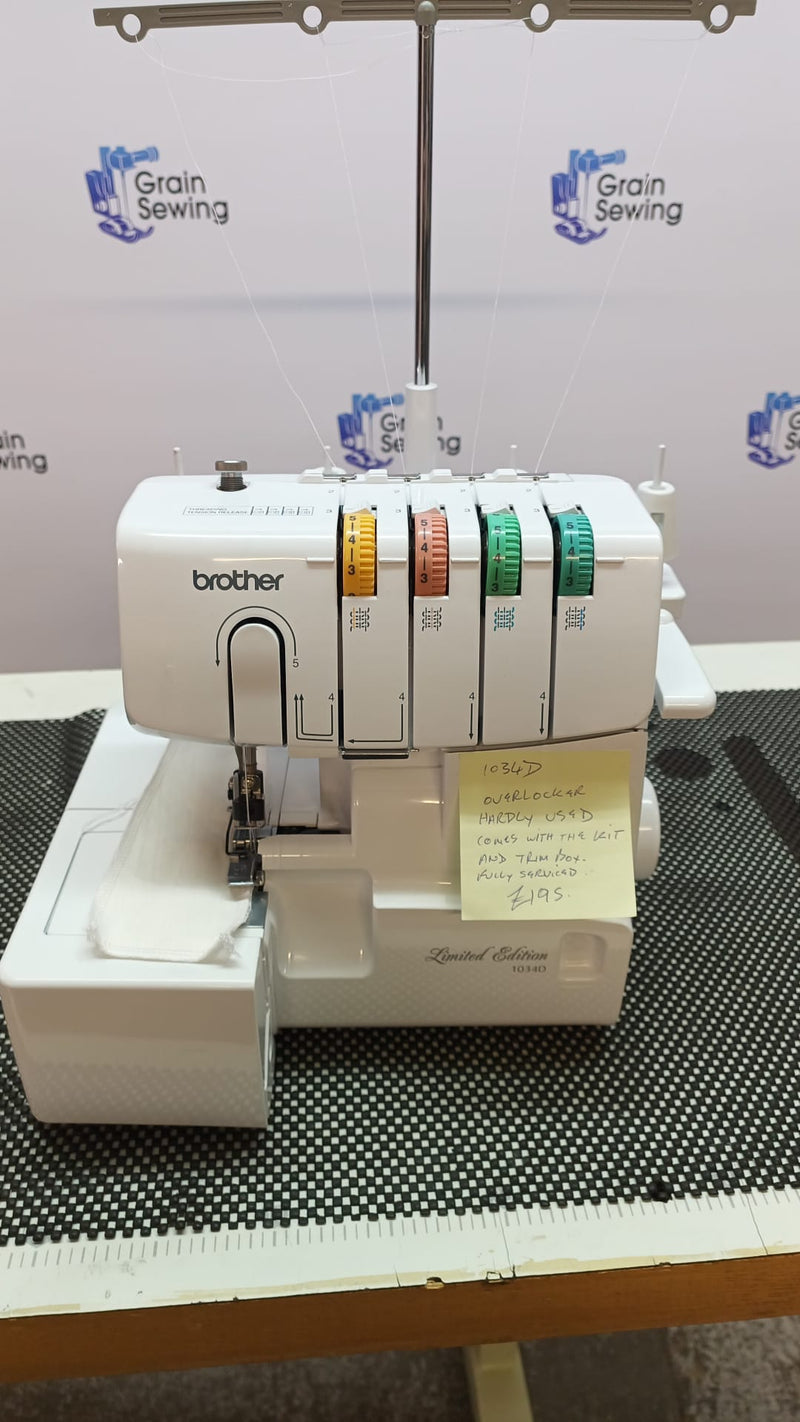 Preloved Brother 1034D overlock Machine