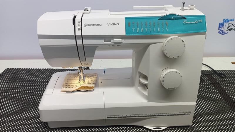 Preloved Husqvarna Viking Emerald 118  sewing machine