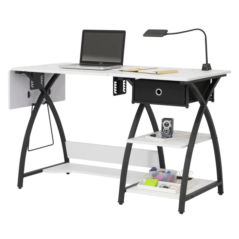 Sewing Table with Gridded Top