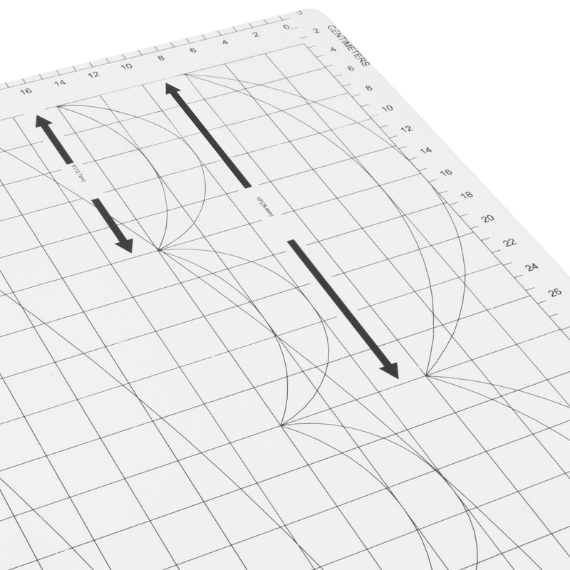 Sewing Table with Gridded Top