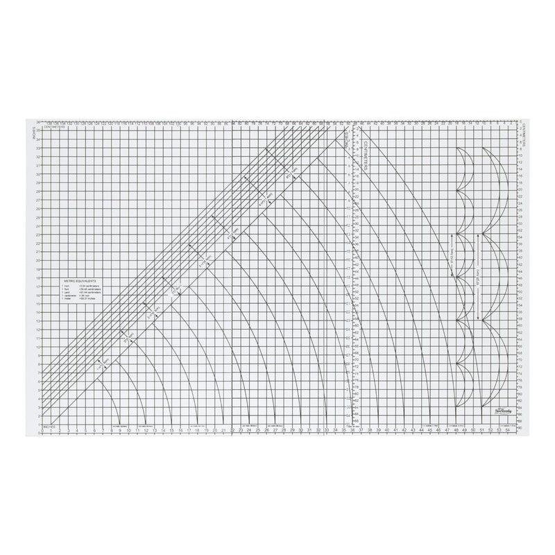 Grid Topped Cutting Table.